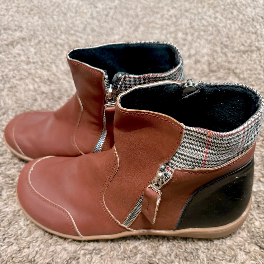 Custom made soft leather boots